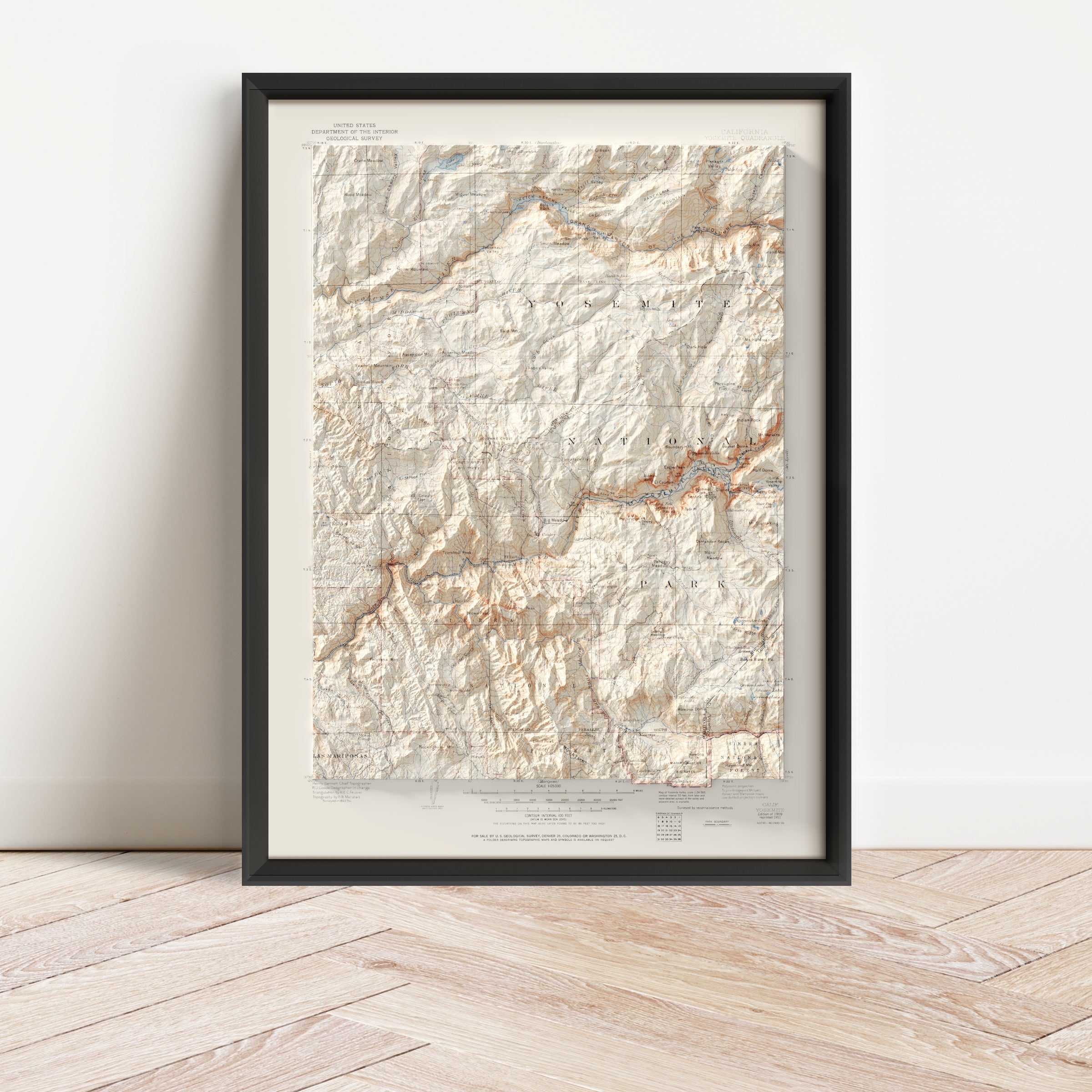 Yosemite National Park – 1909 Vintage Edition